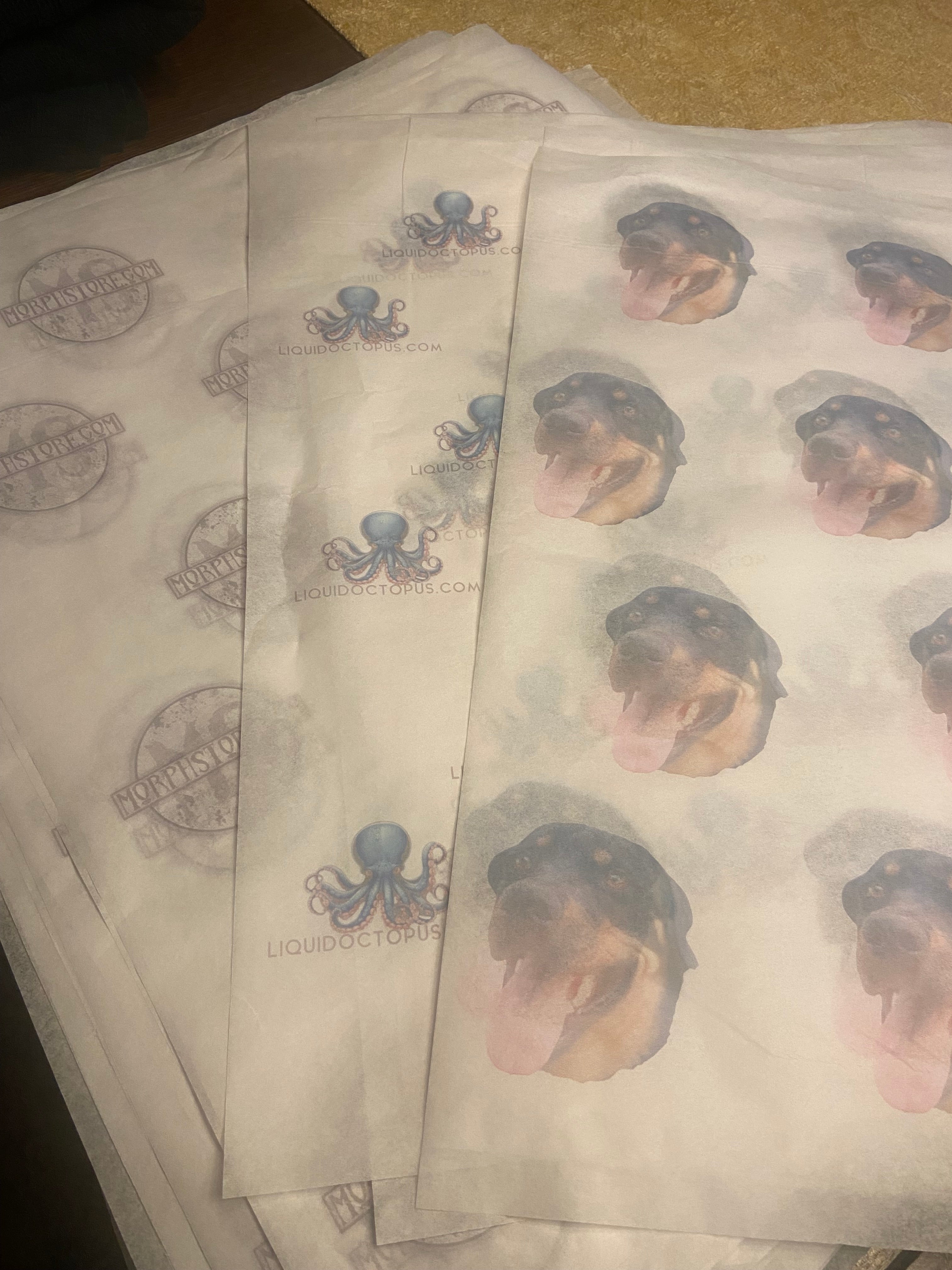 Liquid Paper Custom Custom Tissue Paper – Add a Unique Touch to Every Package – Liquid Octopus